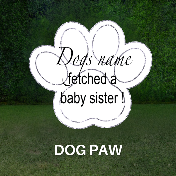 Pet Piece | Dog Paw